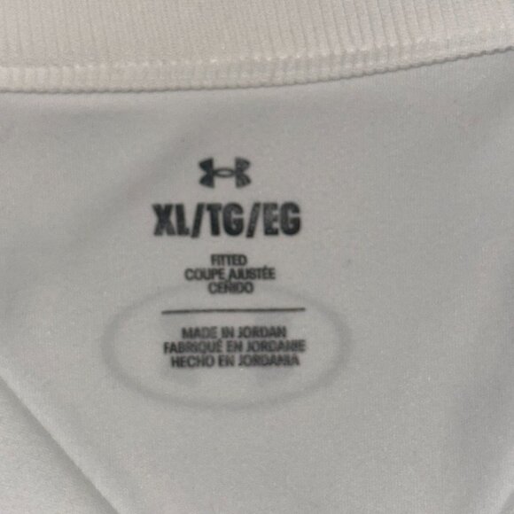 Under Armour - Women's Size XL Heatgear 1/4 Zip Fitted Pockets Long Sleeve - Picture 8 of 12